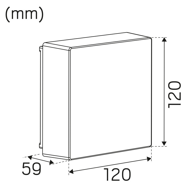 hide-a-lite Seinävalaisin ulko pixo ip65 940lm 11w 2/3/4k bl dim