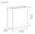 hide-a-lite Outdoors wall luminaire pixo ip65 3560lm 42w 2/3/4k gr dim