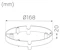 hide-a-lite Mech. acc. for lum circo distance frame circo m black