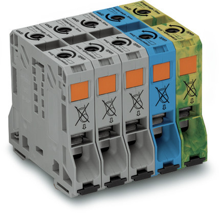 DISTRIBUTIONSPLINT 3 X GRÅ, BLÅ, GRÖN-GUL