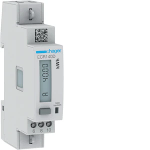 hager Energimätare ecr140d 1ph direkt 40a 1m