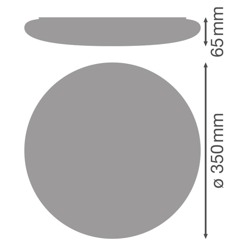 ledvance Ljustekniska tillbehör sf circular 350 3cct cover