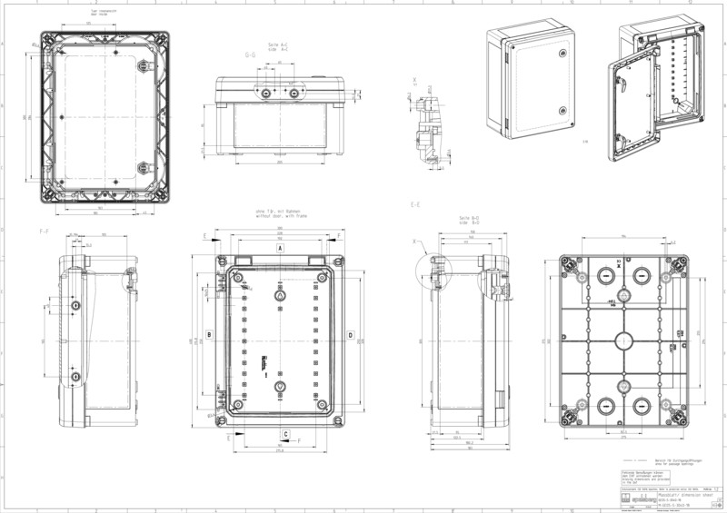 spelsberg Cabinet enclosure pc geos-s geos-s 3040-18-o/sw