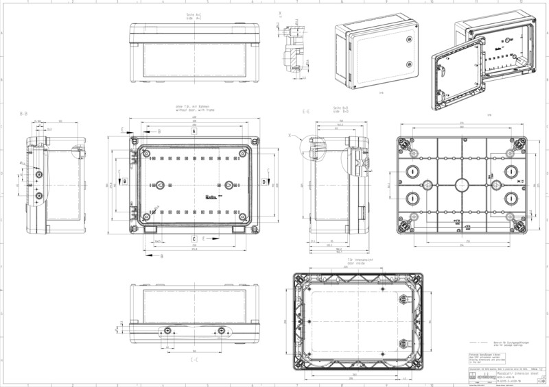 spelsberg Cabinet enclosure pc geos-s geos-s 4030-18-to/sw