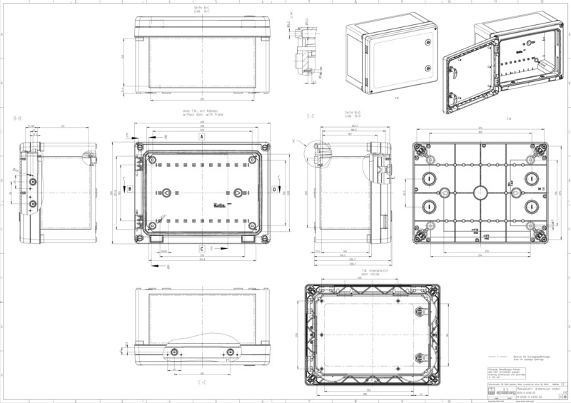 spelsberg Cabinet enclosure pc geos-s geos-s 4030-22-to/sw