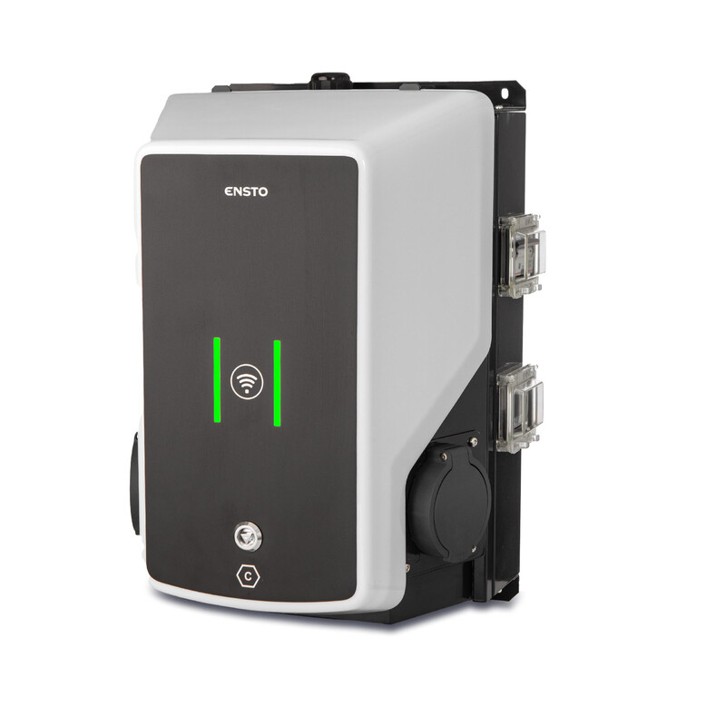 RECHARGING STATION ENSTO 2XT2 4G/LAN/WIFI MID RCBO