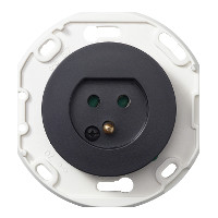 schneider electric Valaisinpistorasia renova 2-nap musta