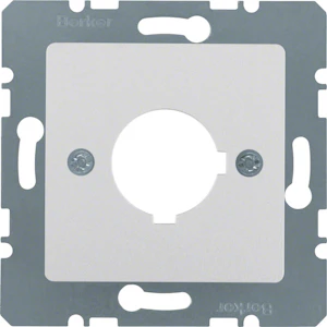 hager Centre plate q.1 22.5 sw/mod uk alu