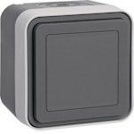 SURFACE MOUNTING BOX W.1 BLIND IP55 GRAY