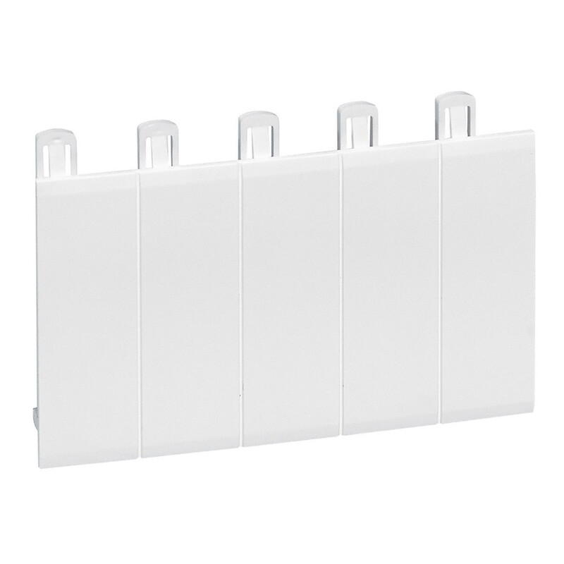ACC. FOR DISTRIBUTION BOARD COVER PLATE FOR DIN-HOLE 5MOD