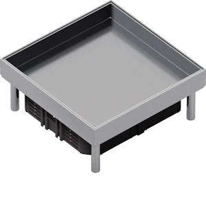 hager Golvdosa electraplan.ve-ee ekq060 rst 200x200 bl 25mm