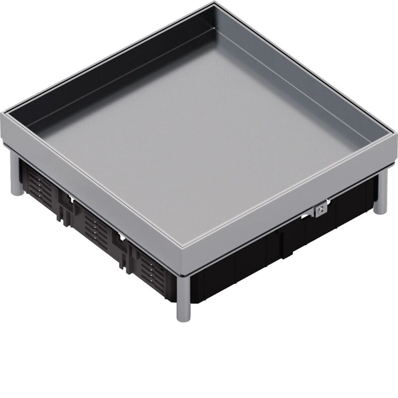 hager Floor box electraplan.ve-ee ekq120 rst 243x243 bl 25mm