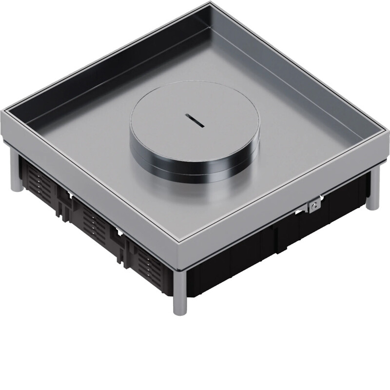 hager Floor box electraplan.ve-ee ekq120 rst 243x243 tm 25mm