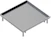 hager Floor box electraplan.ve-ee ekq160 rst 320x320 bl 15mm