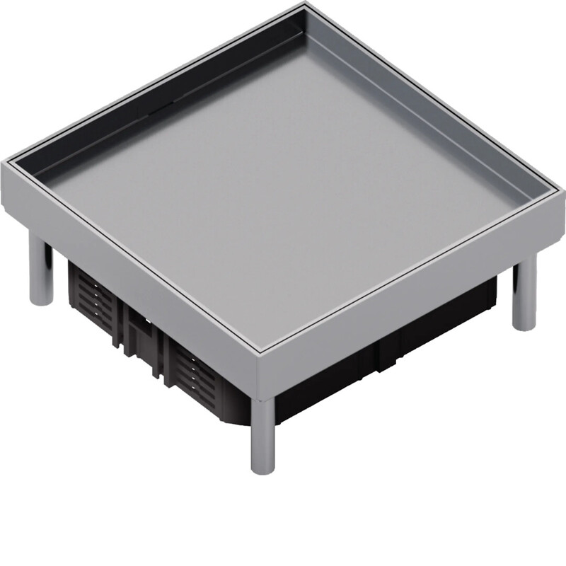 hager Floor box electraplan.ve-ee q06 rst 200x200 bl 15mm 20kn