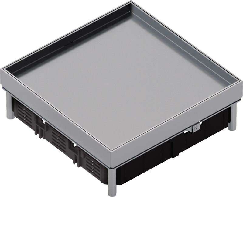 hager Floor box electraplan.ve-ee q12 rst 243x243 bl 15mm 20kn