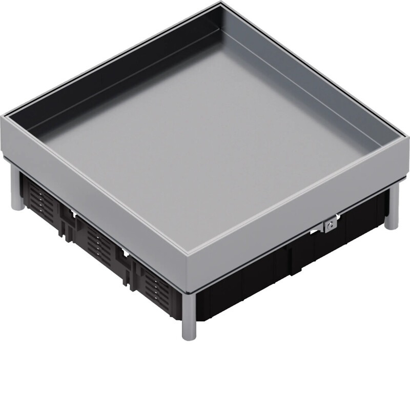 hager Floor box electraplan.ve-ee q12 rst 243x243 bl 25mm 20kn