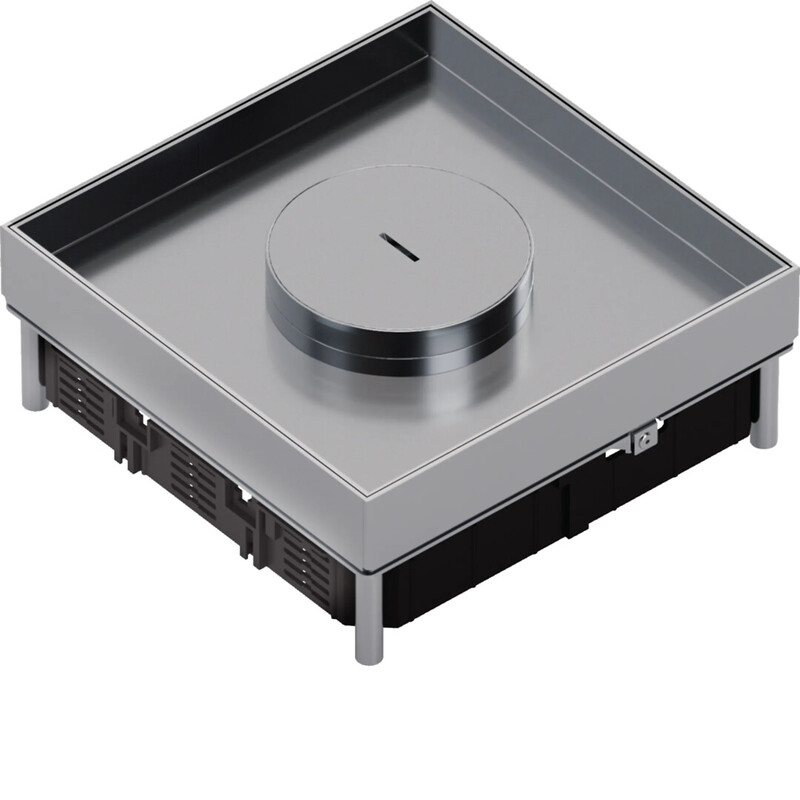 hager Floor box electraplan.ve-ee q12 rst 243x243 tm 25mm 20kn