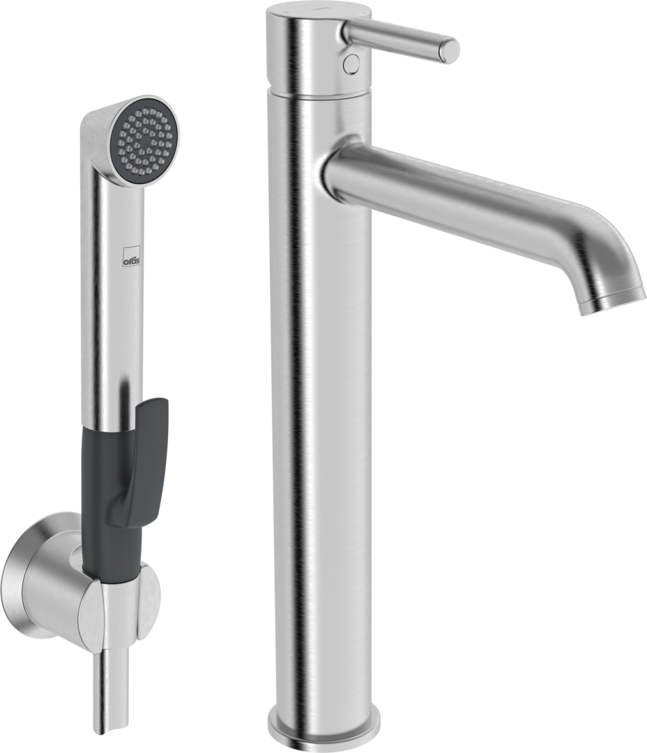 WASHBASIN MIXER ORAS 2602FH-80 STYLE BIDE STEEL