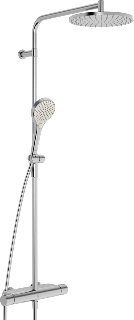 oras Blandare med takdusch 7192n-80 optima style steel