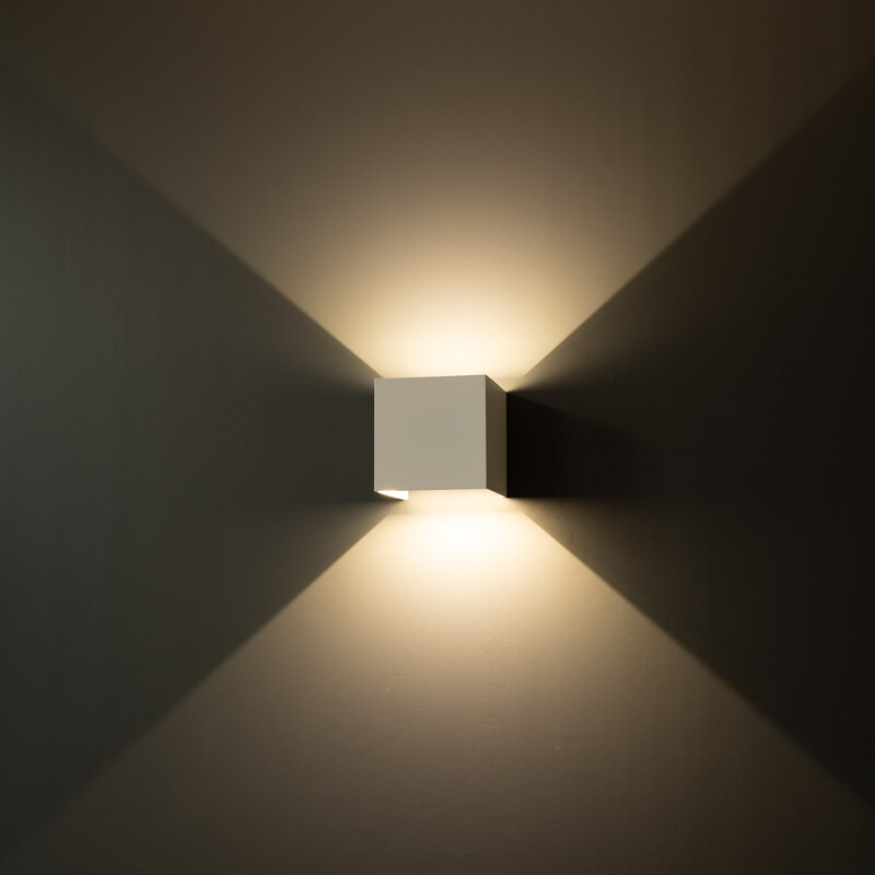 ftlight Exteriör väggarmatur iina 2x5w white 3000k