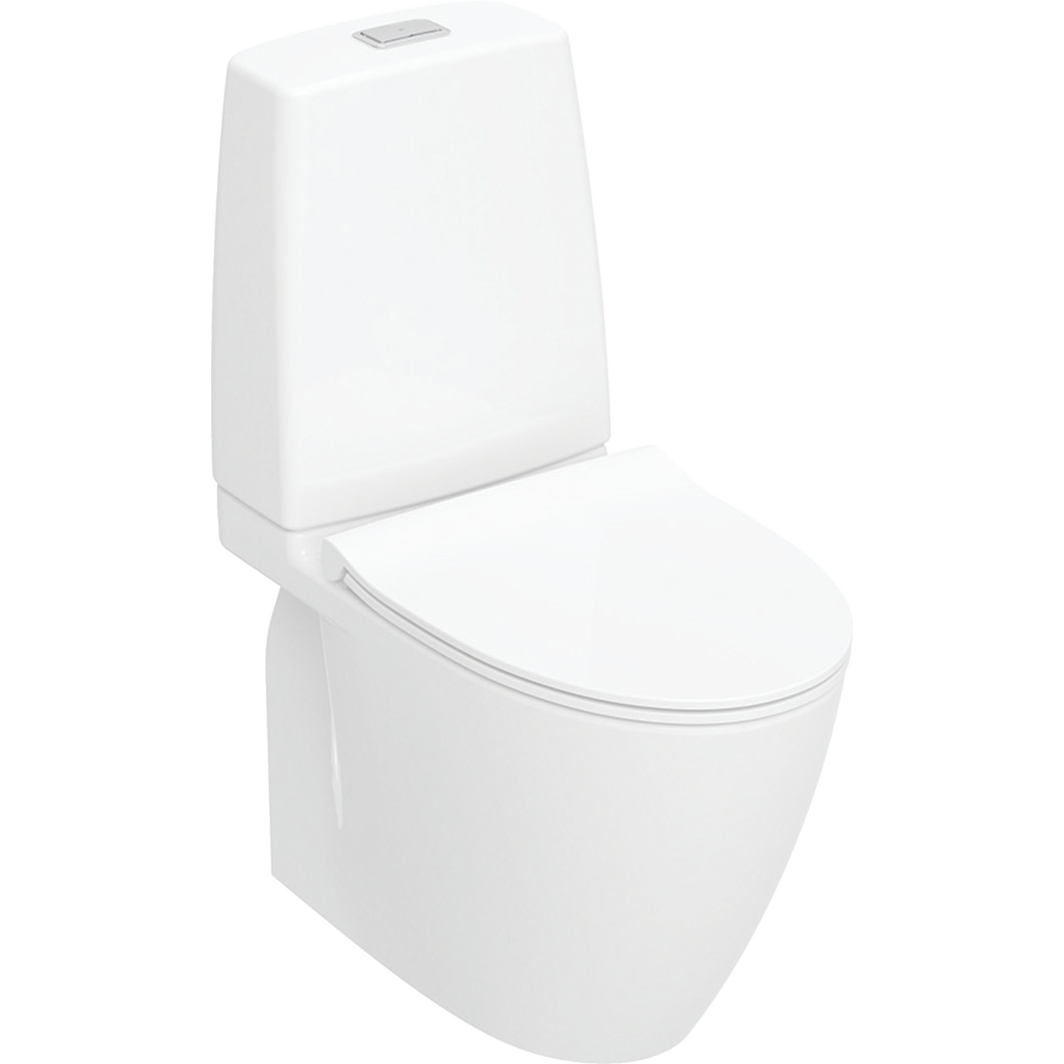 TOILET IDO GLOW ART TURBOFLUSH SEAT SC/QR