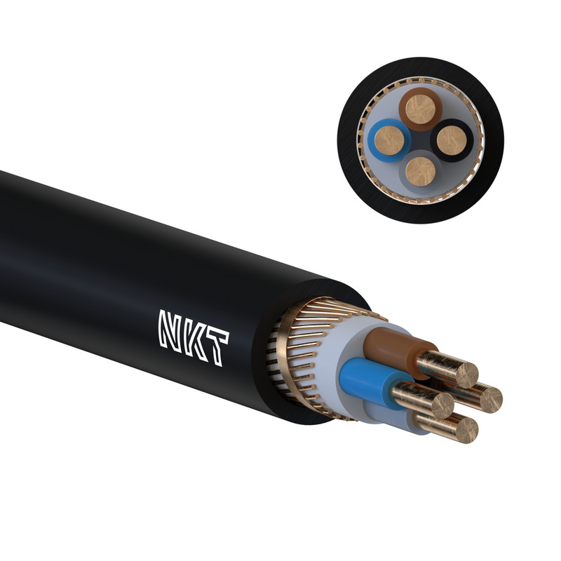 nkt Jõukaabel 1kv xcmk/exqj hf 4x6/6 t500 dca