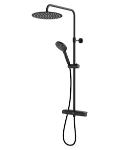 gustavsberg Shower system gustavsberg estetic therm round black