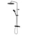 gustavsberg Shower system gustavsberg estetic therm round black