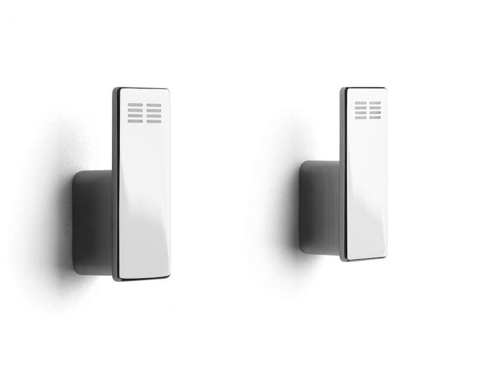 TOWEL HOOK REFRAME POLISHED STEEL