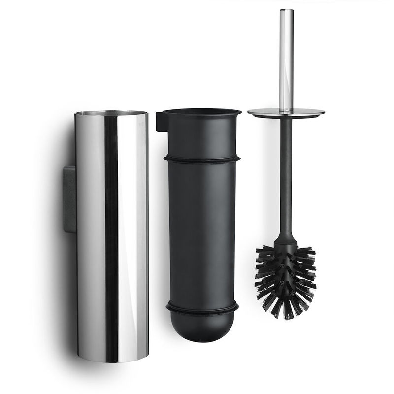 unidrain Toilet brush reframe wall polished steel