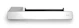 unidrain Toilet paper holder reframe polished