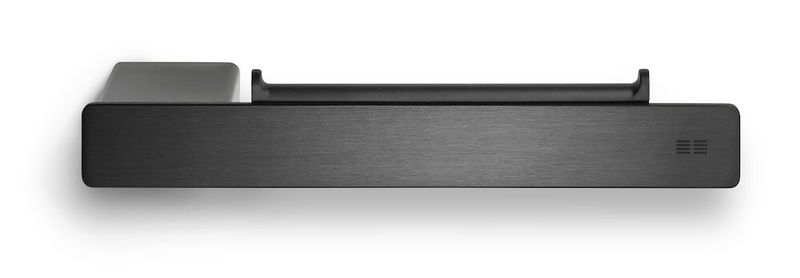 unidrain Toilet paper holder reframe black