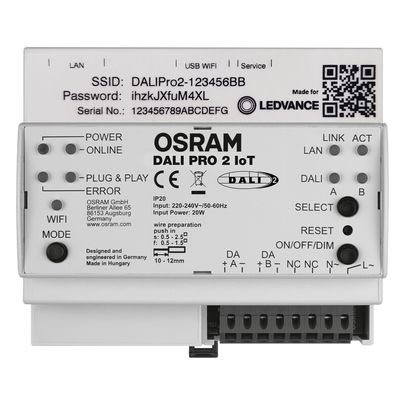 KONTROLLER DALI PRO 2 IOT FS1 LDV