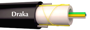 prysmian Optical cable canal/ground fyo2pmu ftth 4xsml g.652.d