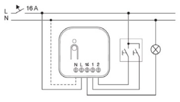 schneider electric Valonsäädin wiser multiwire säädinmoduuli