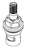 hansgrohe Käyttöventtiili hansgrohe 98817000 3/8 oik sulkeutuva