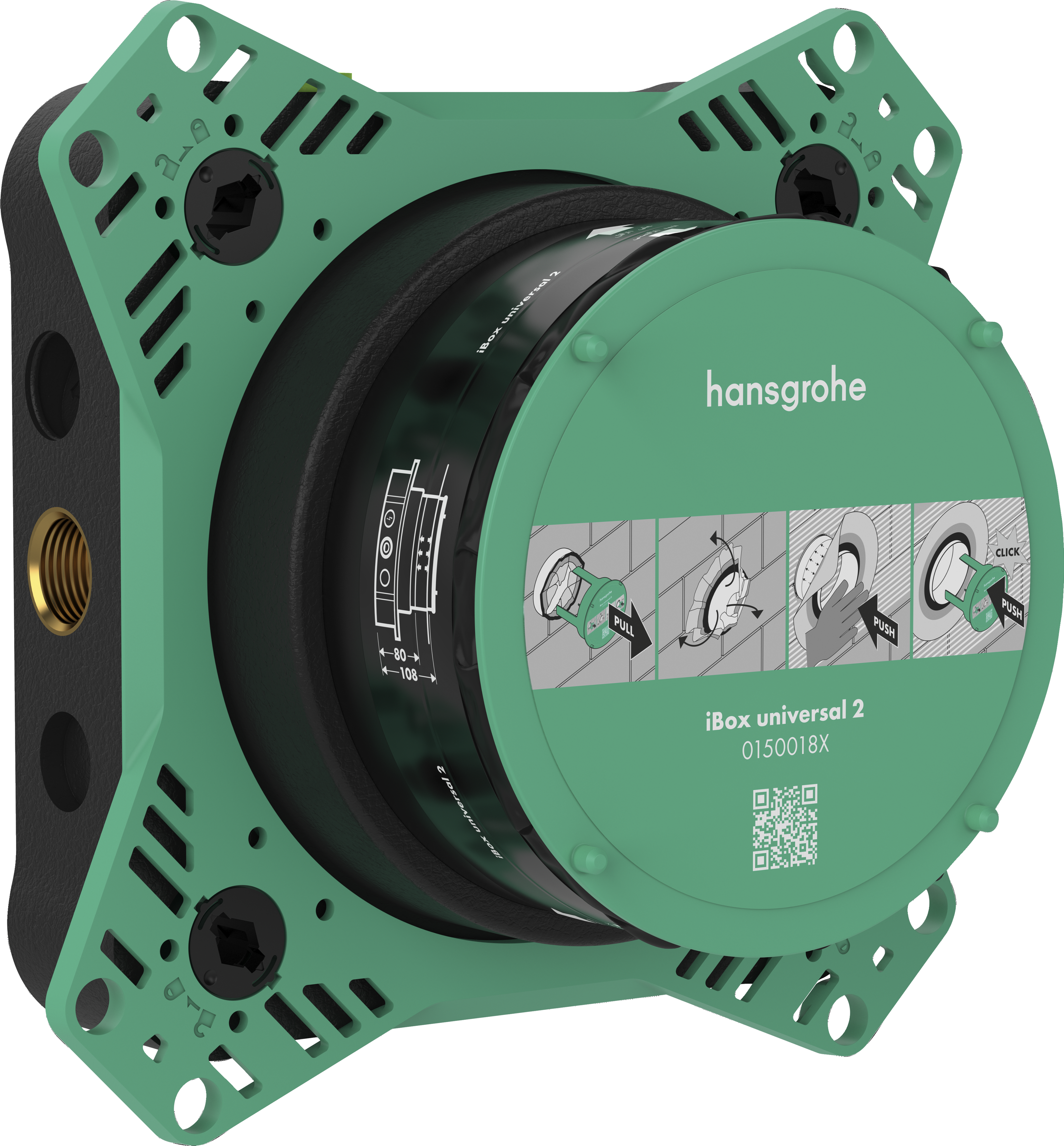 hansgrohe Runko-osa hansgrohe 1500180  ibox universal 2