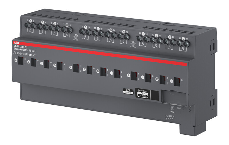 UTGÅNGSENHET FAH 12X16A 230V DIN