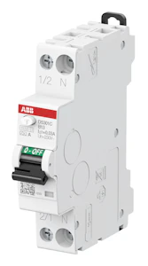 abb Personskyddsbrytare ds301c 2-polig b-karakt. 13a 30ma 1mo