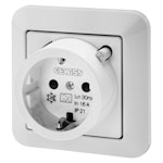 FAULT CURR.PROT. SOCKET-OUT GW95522 IP21 WHITE