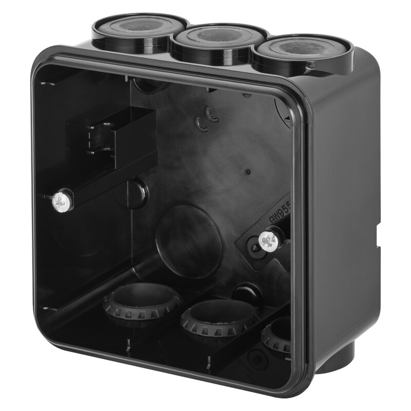 YTMONTAG BOX GW95527N IP44 SVART