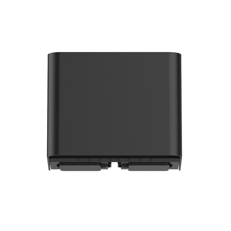 slc Seinävalaisin ulko slc shadow 2xschuko 2x5w 3cct ip65/ip54