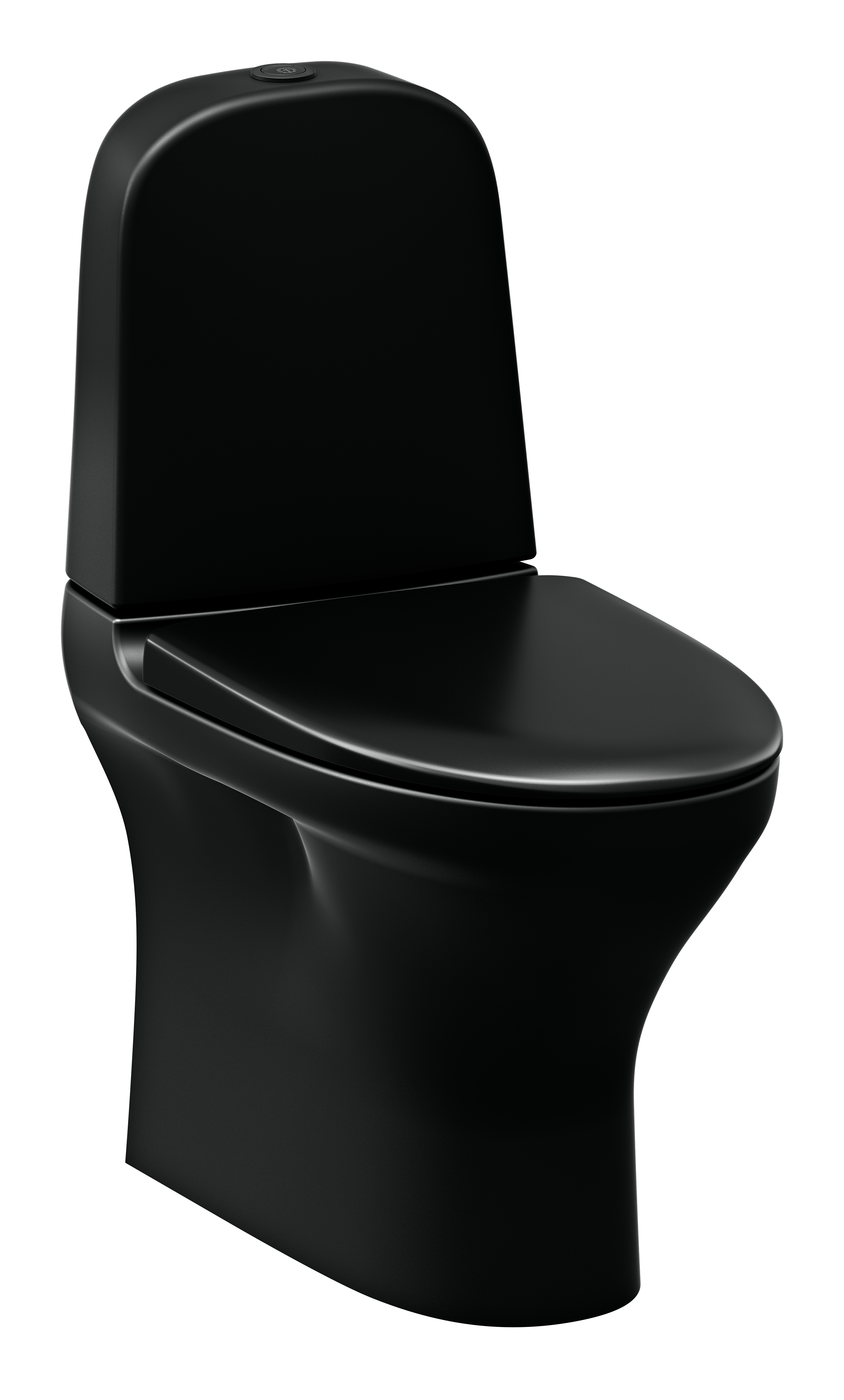 TOILET GUSTAVSBERG 8300 ESTETIC MATT BLACK SC/QR