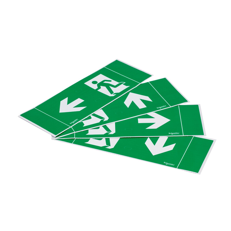 EMERGENCY LIGHT PICTO TREND EXIWAY TREND PICTOGRAMS 4PCS