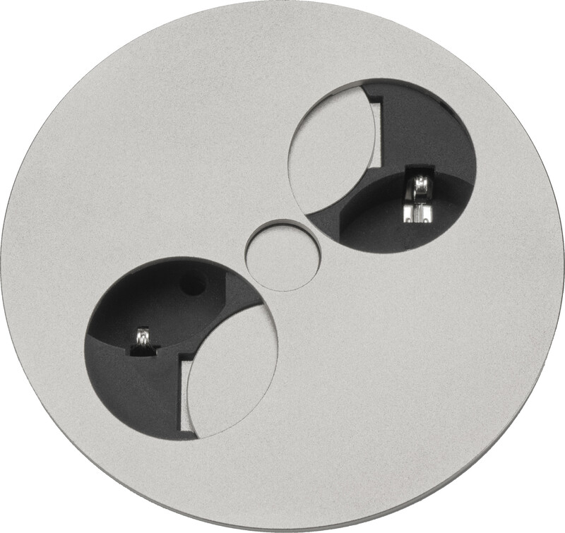 OUTLET PANEL TWIST 2S, 2XSCHUKO