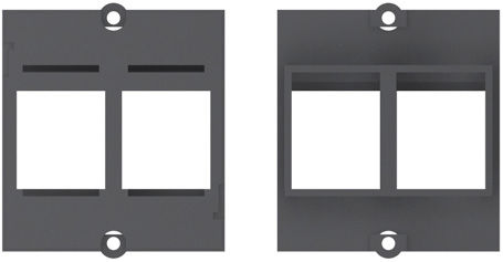 MOUNTING ESCUTCHEON Frame 2 adapter