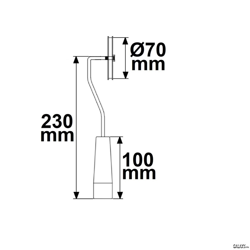 galaxy profiles Mechanical accessories led-strip mounting roller