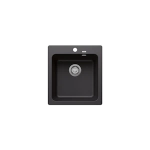 blanco Kitchen sink blanco naya 45 silgranit matt black