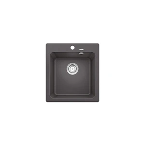 blanco Kitchen sink blanco naya 45 silgranit rock grey